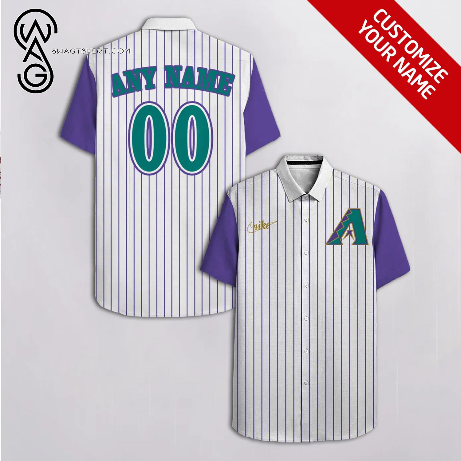 [Top Trending] MLB Arizona Diamondbacks Full Printing Personalized Hawaiian Shirt